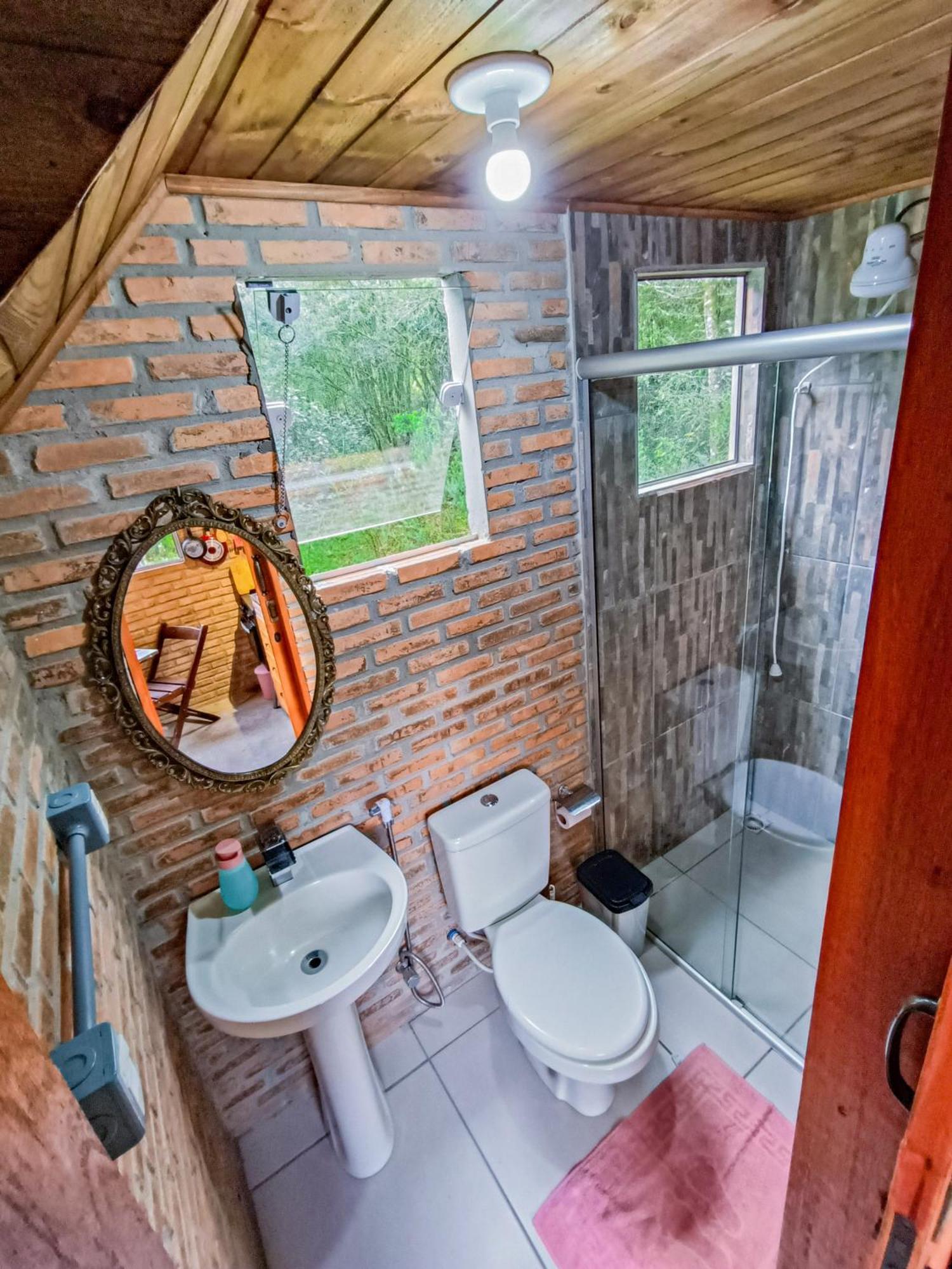 Cabana Na Floresta Rincao Do Fortaleza Cambará Esterno foto