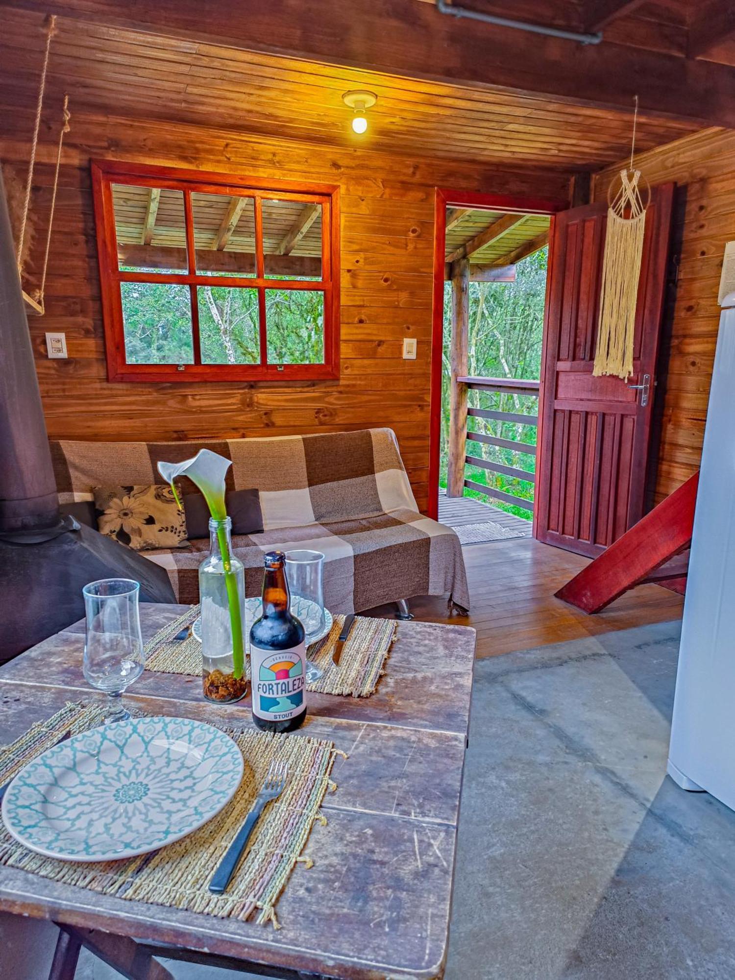 Cabana Na Floresta Rincao Do Fortaleza Cambará Esterno foto