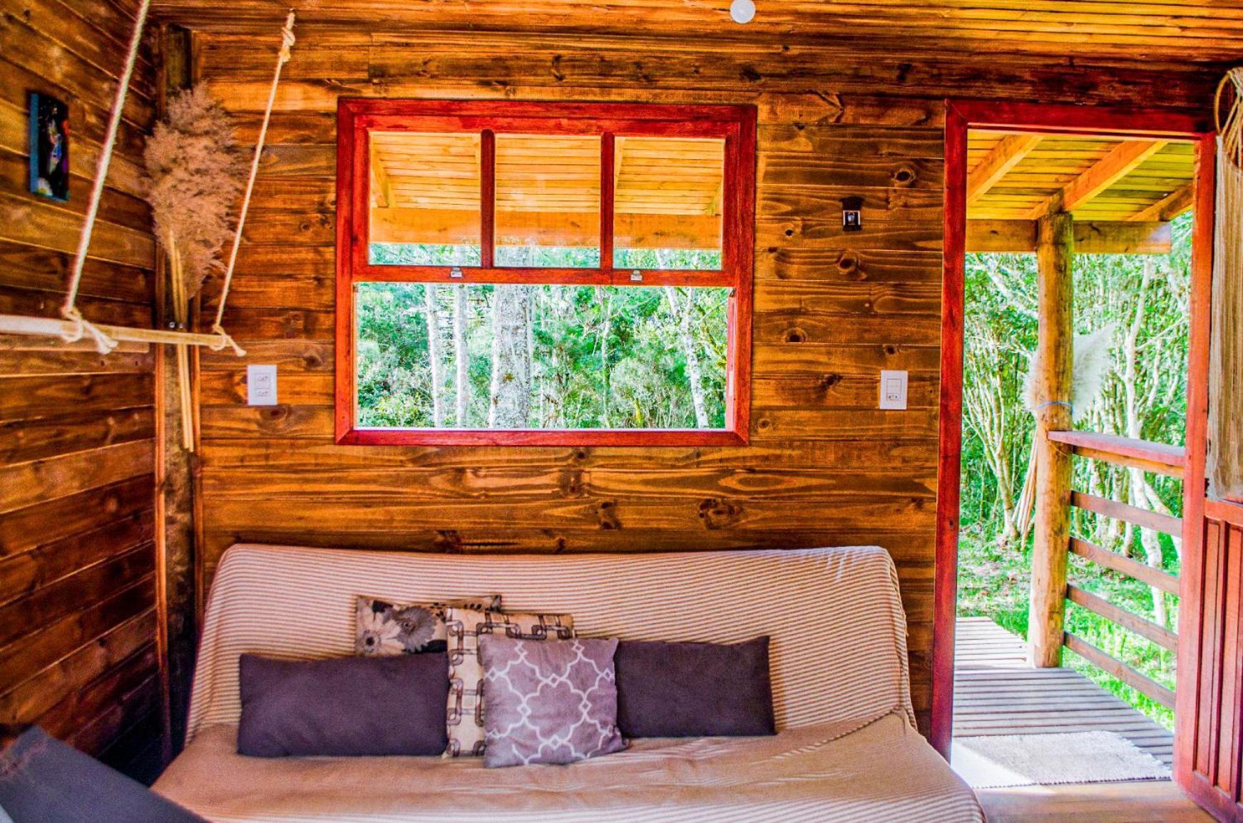 Cabana Na Floresta Rincao Do Fortaleza Cambará Esterno foto