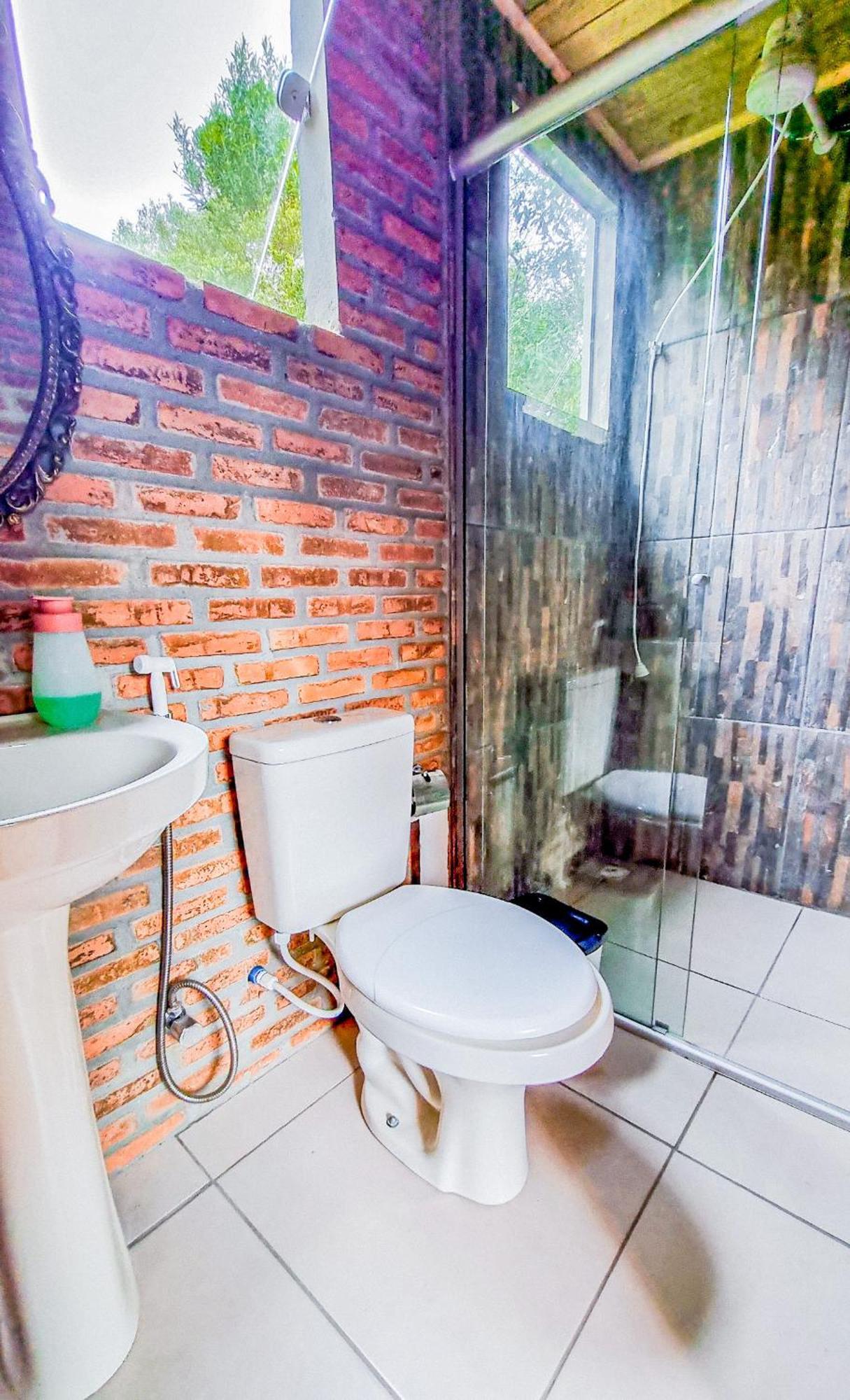 Cabana Na Floresta Rincao Do Fortaleza Cambará Esterno foto